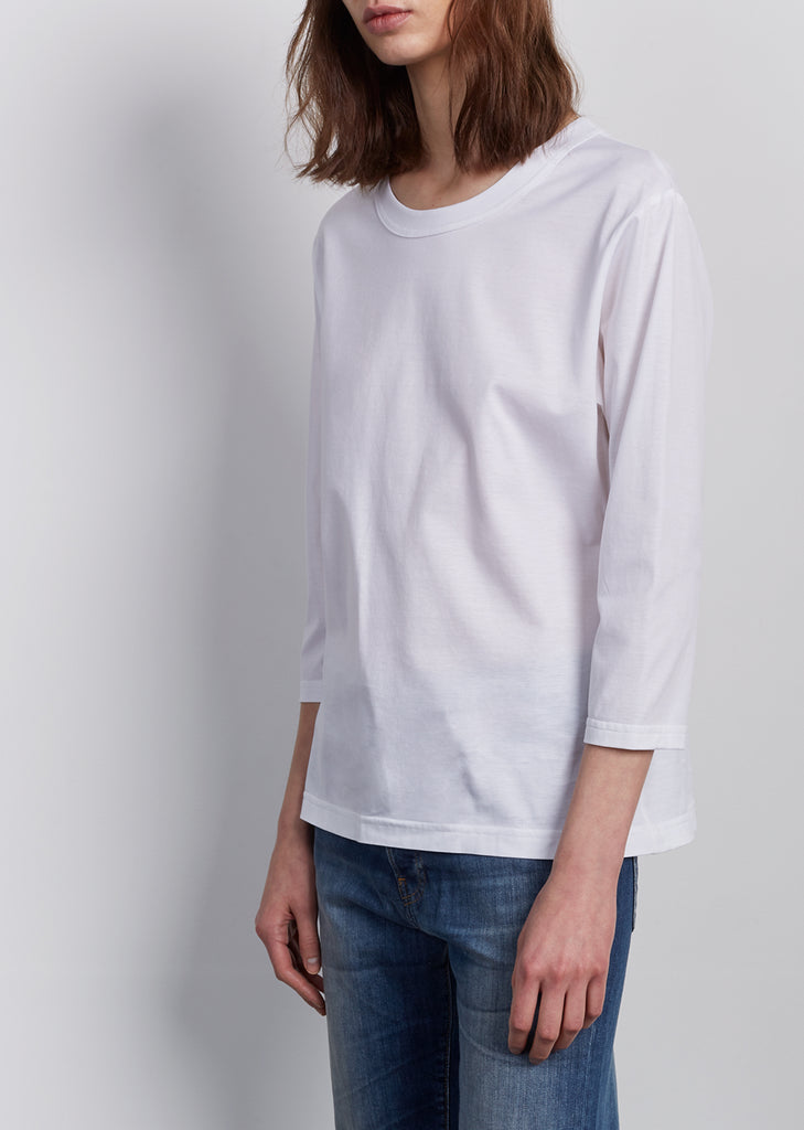 Jersey Cotton Crewneck Tee