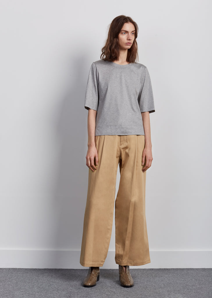 Jersey Cotton Scoopneck Tee