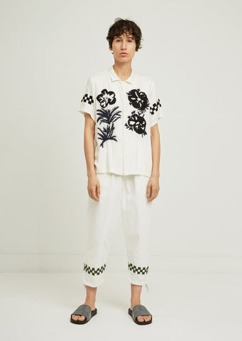 Emb Beach Pants