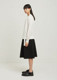 Rib Knit Tape Ribbon Cardigan