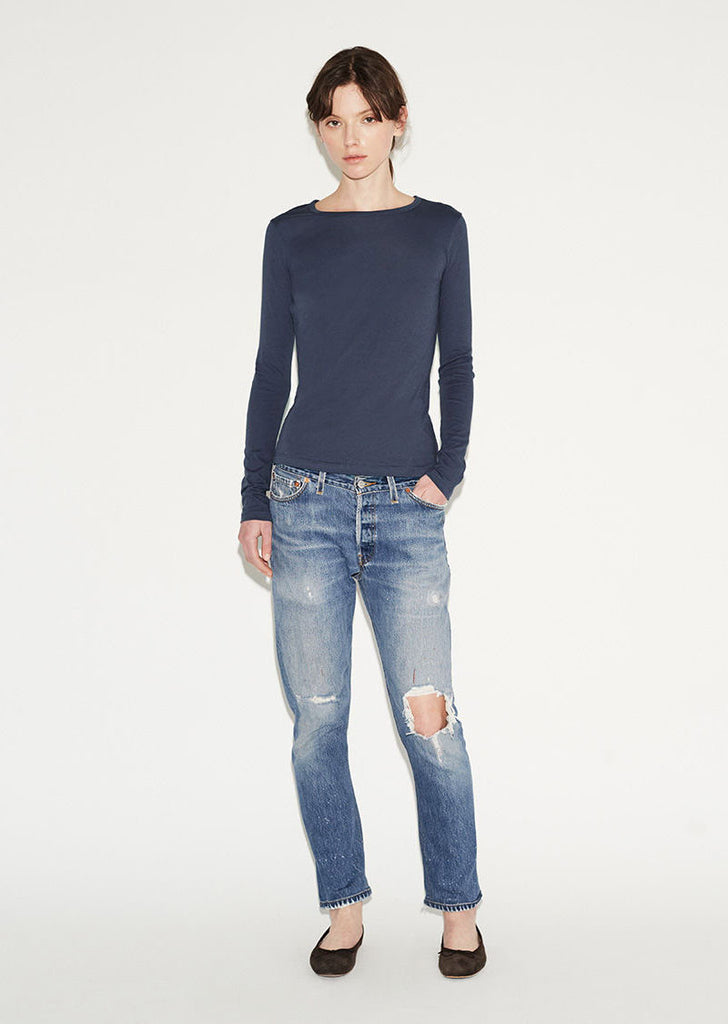 Long Sleeve Shirttail