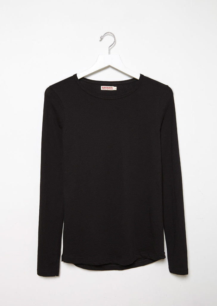 Long Sleeve Shirttail Tee