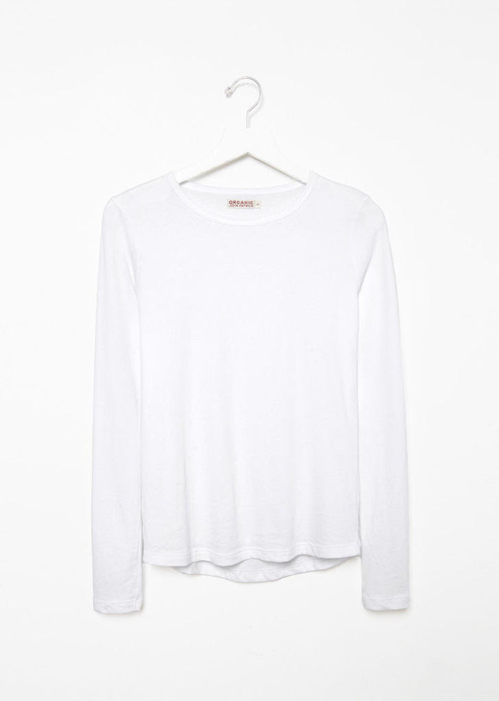 Long Sleeve Shirttail Tee
