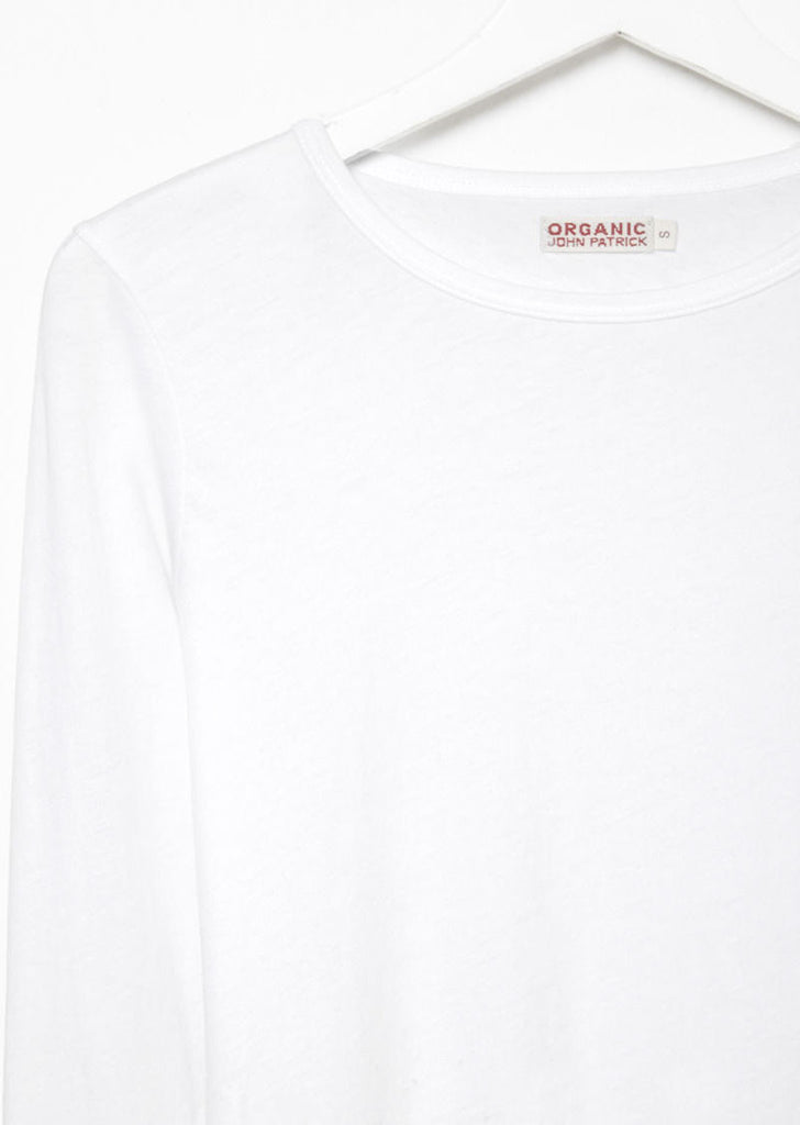 Long Sleeve Shirttail Tee