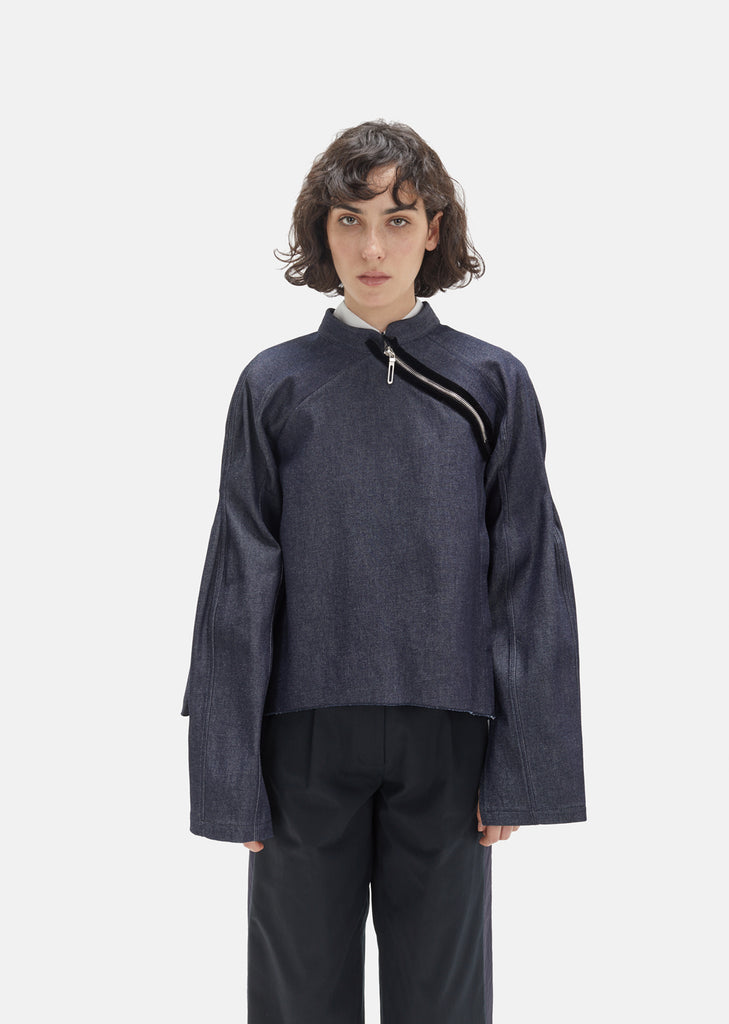 Omni Raw Denim Blouse