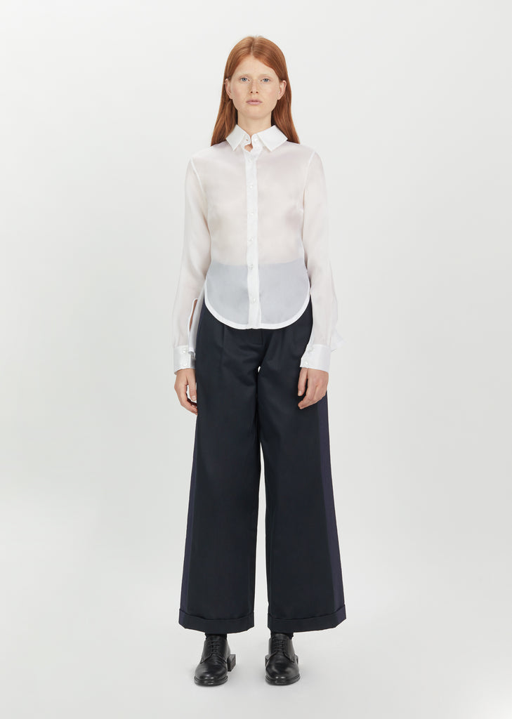Tempra Silk Organza Shirt