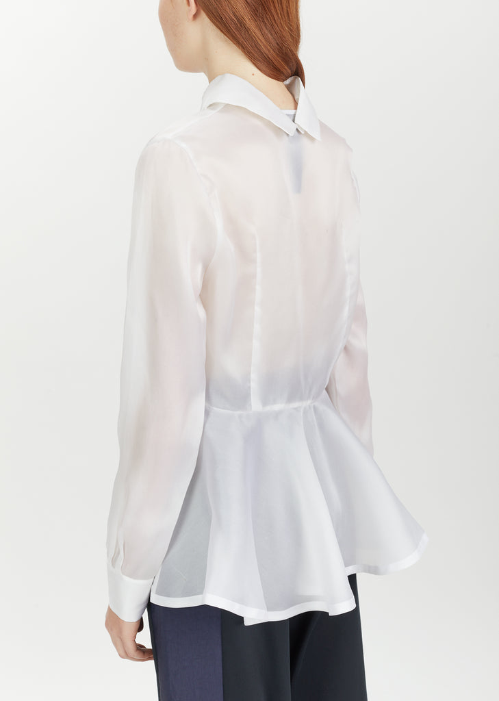 Tempra Silk Organza Shirt