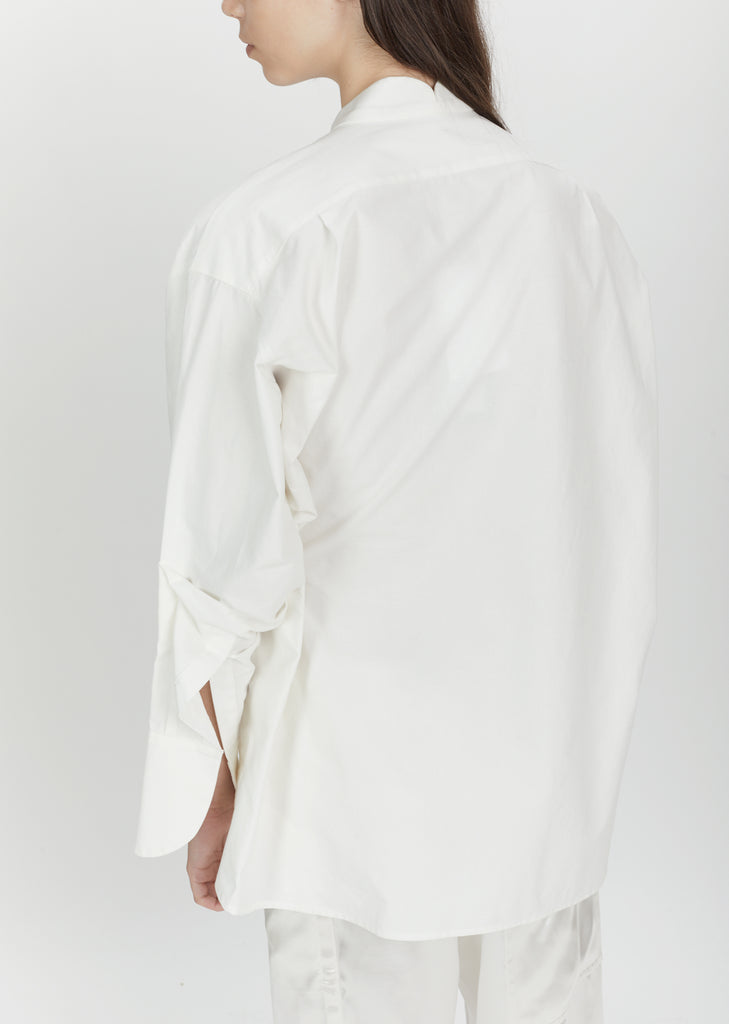 Oversized Tuck Shirt