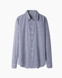 Seamed Collar Gingham Shirt