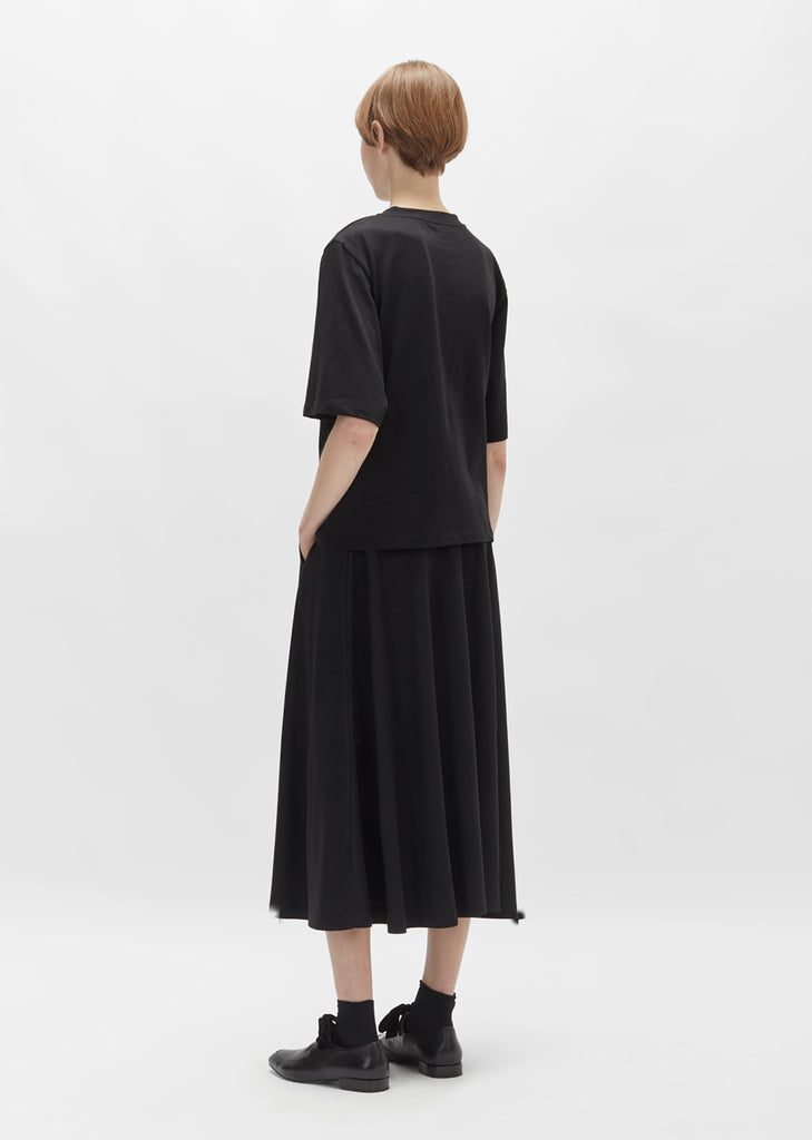 Pierced Cotton Jersey Tee