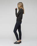 Long Sleeve Striped Tissue Tee