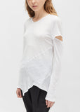 Jersey Asymmetrical Tee