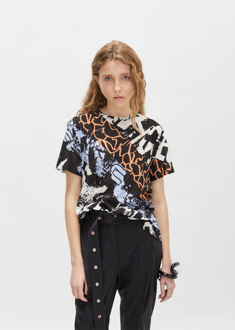 Printed Ultrafine Jersey Tee