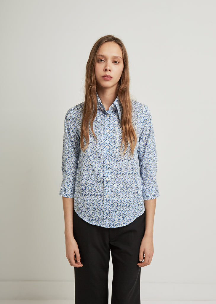 Exaggerated Collar Shirt