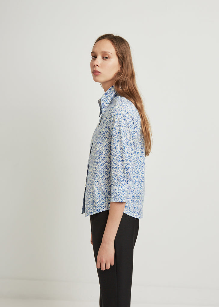 Exaggerated Collar Shirt