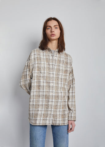 Plaid Cotton Shirt