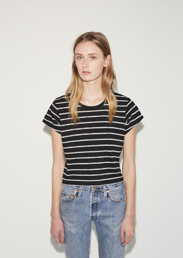 Stripe Boxy Tee