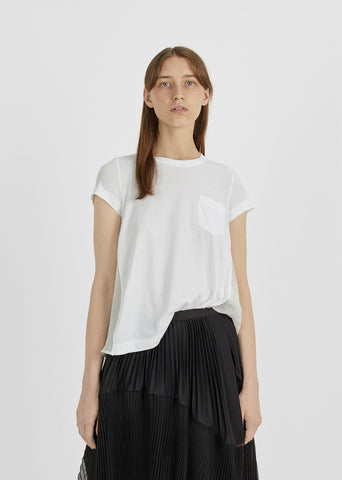 Cupro Babydoll Back Tee