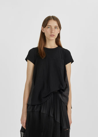 Cupro Babydoll Back Tee