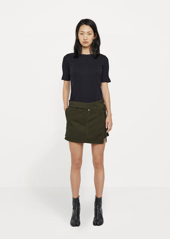Foldover Utility Shorts