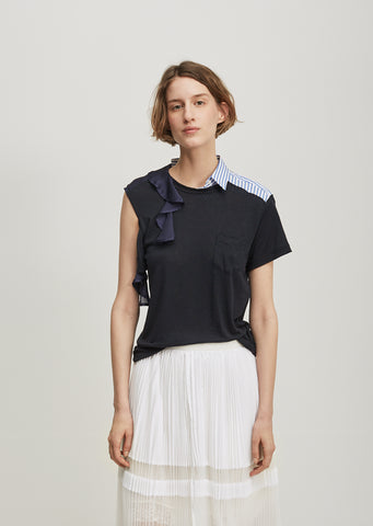 Ruffle Knit Top