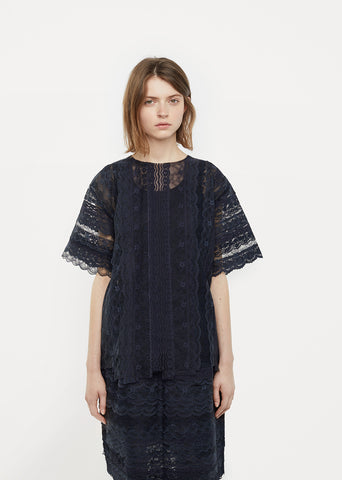 Mixed Lace Top