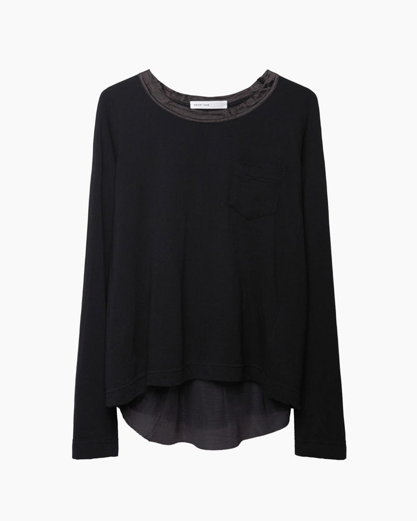 Split Back Combo Tee