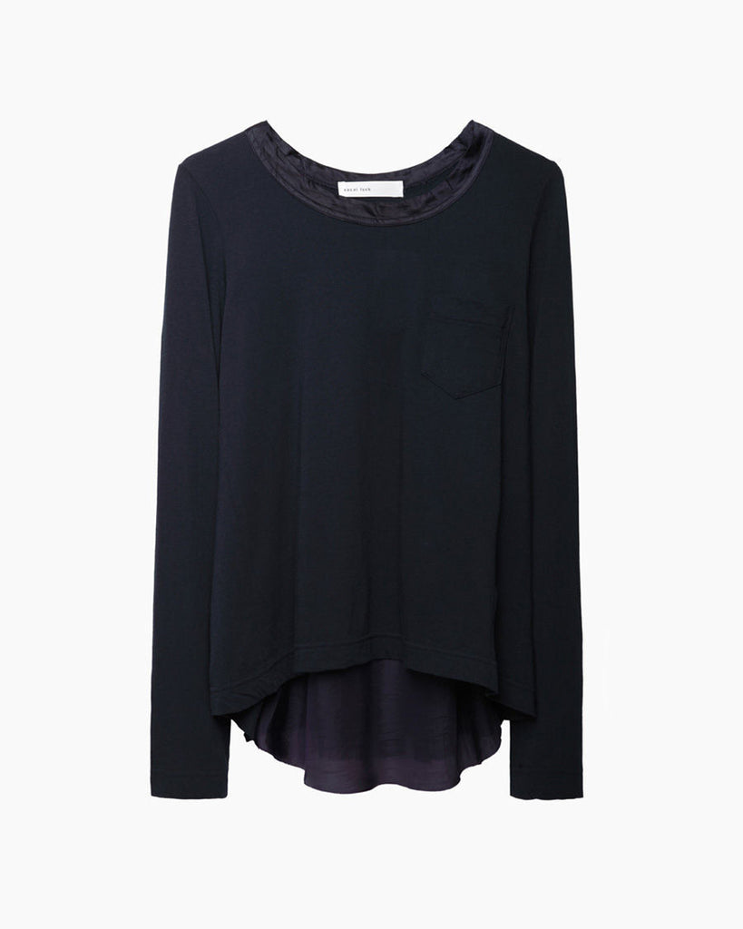 Split Back Combo Tee