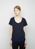 Lace Trim T-Shirt