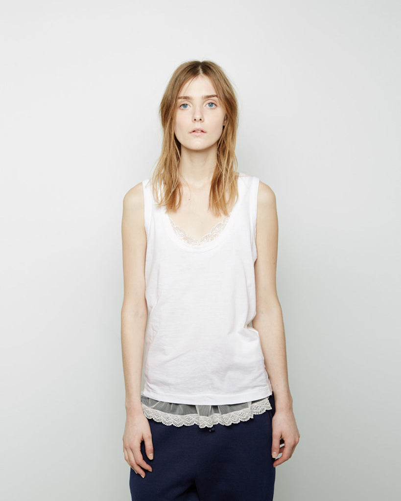 Lace Trim Tank