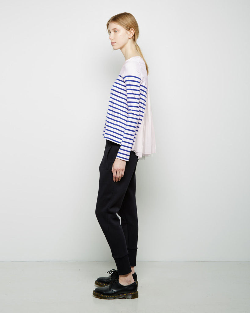 Striped Split Back Combo Longsleeve