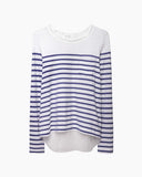 Striped Split Back Combo Longsleeve
