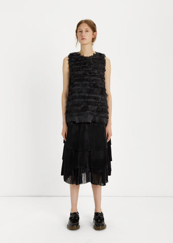 Silk Net Skirt