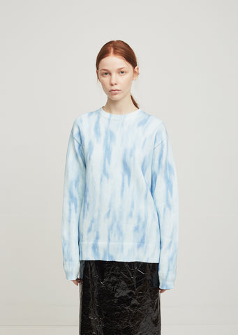 Courtney Tie Dye Crewneck Pullover