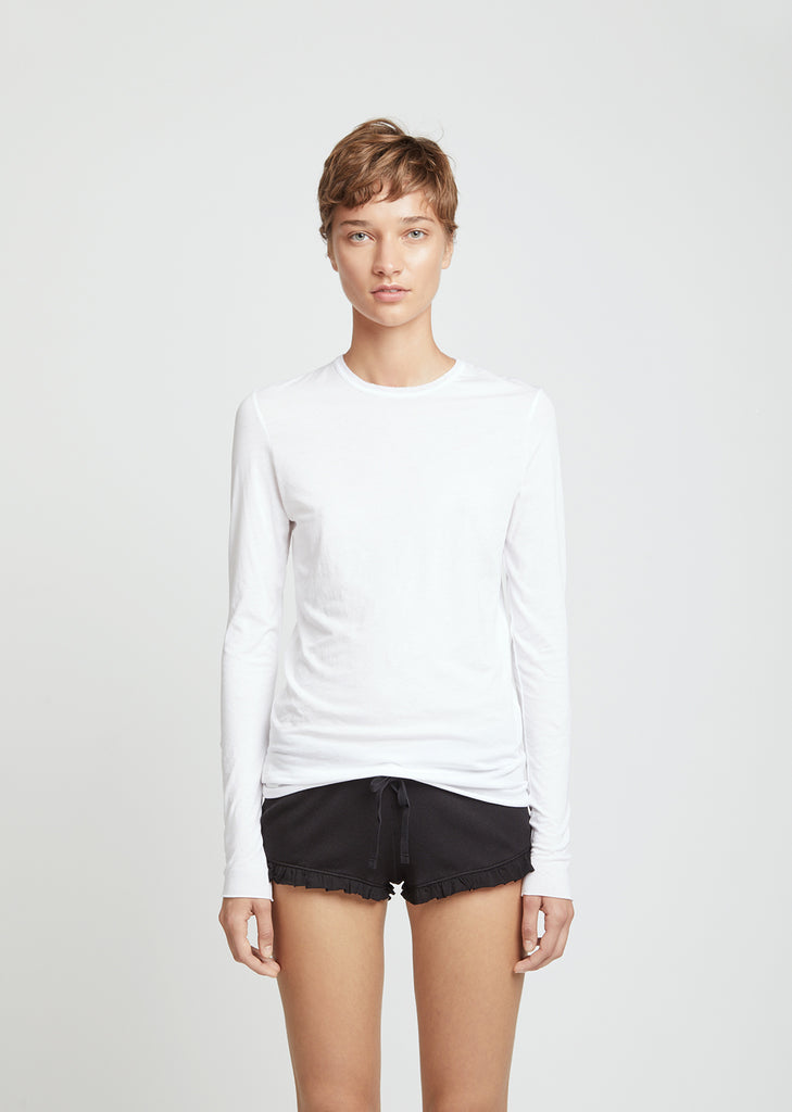 Pima Cotton Long Sleeve Tee