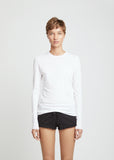 Pima Cotton Long Sleeve Tee
