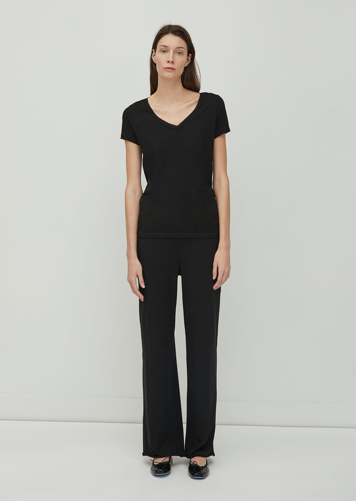 Pima Cotton V-Neck Easy Tee