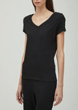 Pima Cotton V-Neck Easy Tee