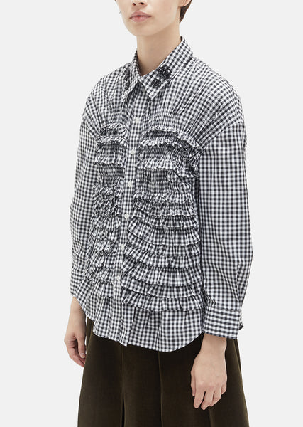 MAATEE&SONS Ex 乱れGingham Fringe Shirt TSR32BFW17_F5_grande.jpg?v=