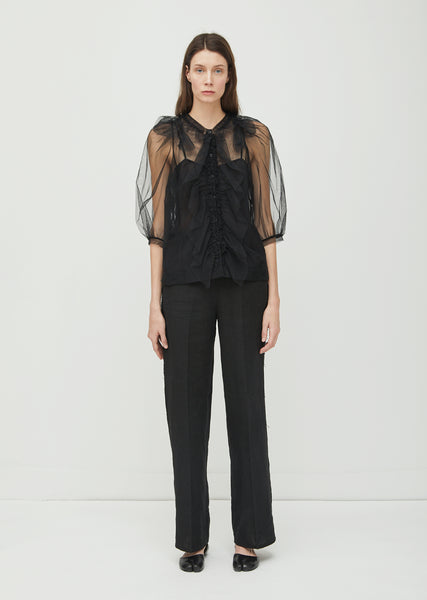 トップス epine all tulle frill blouse all tulle frill blouse（3 color） | épine - トップス