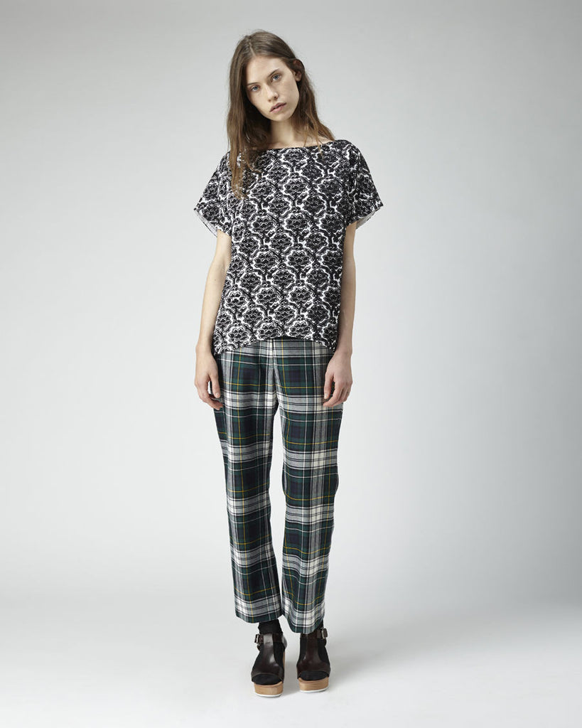 Embroidered Dolman Top