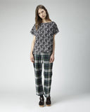 Embroidered Dolman Top