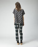 Embroidered Dolman Top