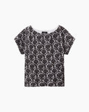 Embroidered Dolman Top