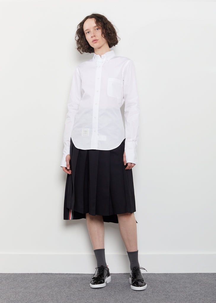 Egyptian Cotton Poplin Oversized Shirt