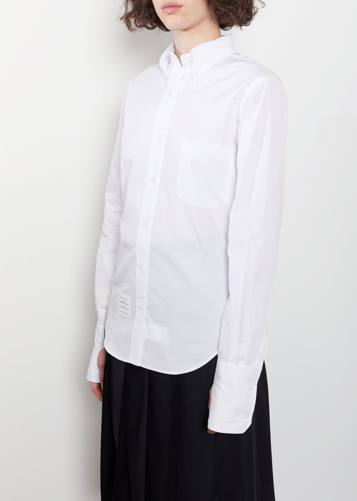 Egyptian Cotton Poplin Oversized Shirt