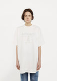 X Hanes Oversized Double Tee