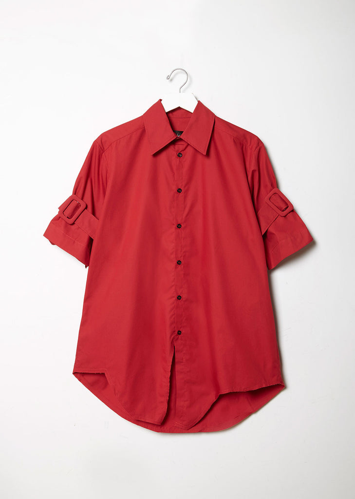 Belted Sleeve Shirt