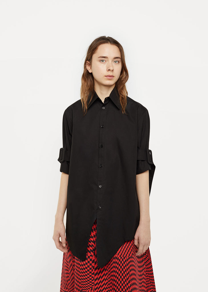 Belted Sleeve Shirt
