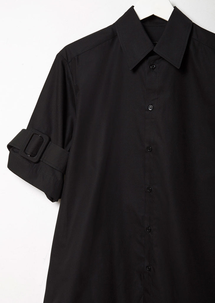 Belted Sleeve Shirt